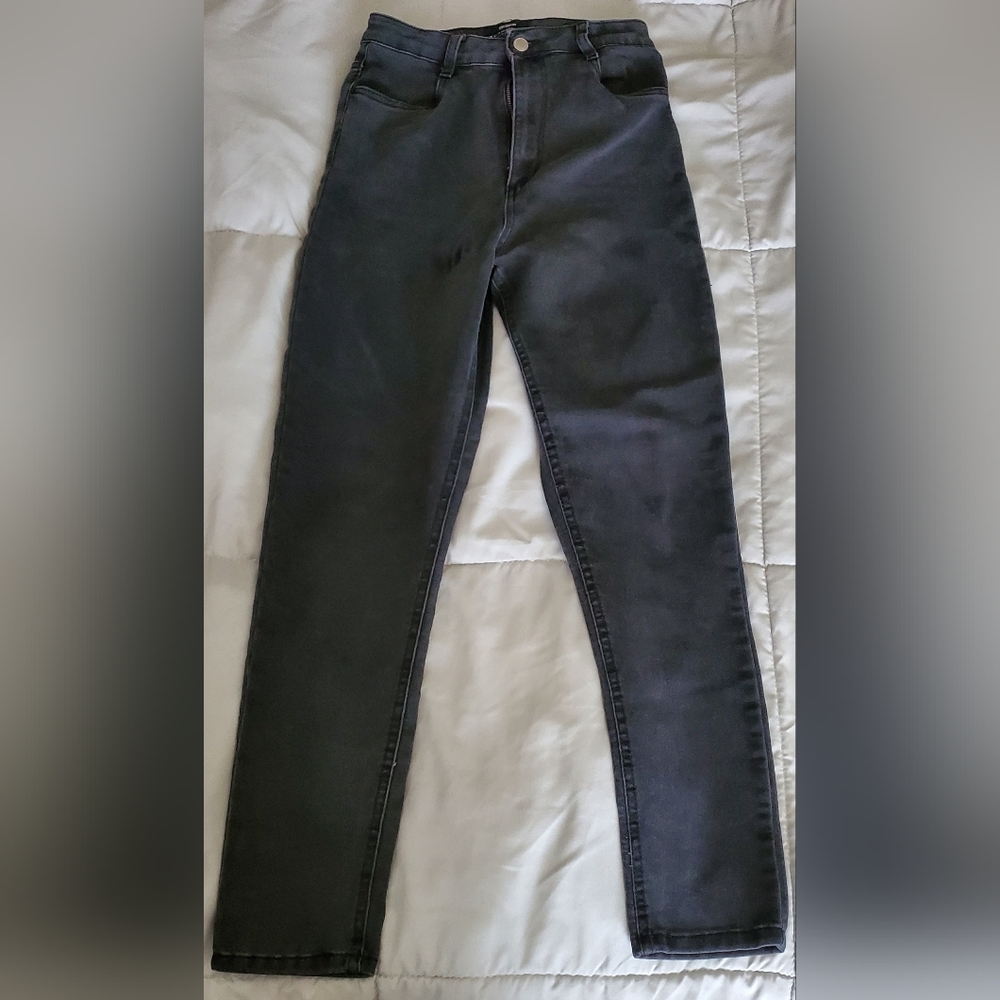 Cotton On black/gray wash was jeans size 8
